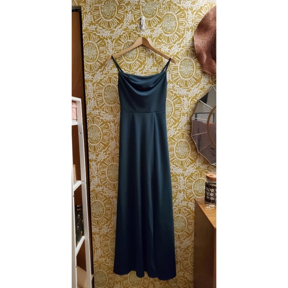 Birdy Grey Ash Dress Crepe Emerald - Picture 5 of 8